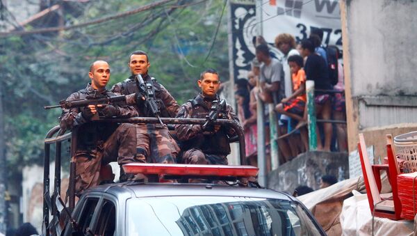 La policía de Río de Janeiro - Sputnik Mundo