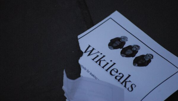 Logo de Wikileaks - Sputnik Mundo