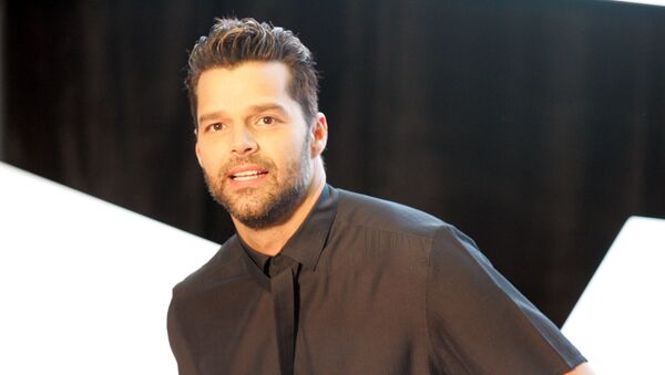 Ricky Martin, cantante puertorriqueño - Sputnik Mundo