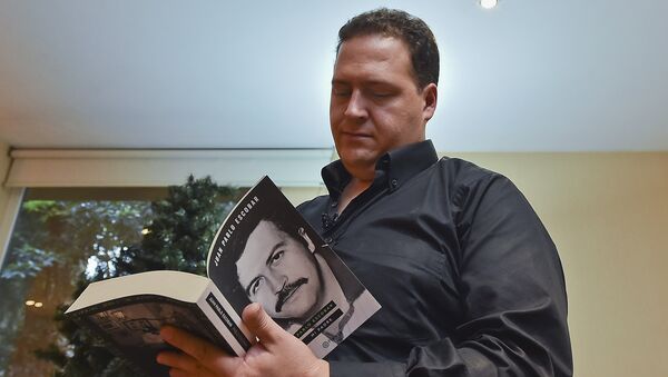 Juan Pablo Escobar, hijo del legendario capo de la droga, Pablo Escobar - Sputnik Mundo