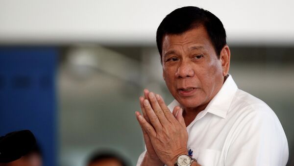 Rodrigo Duterte, el presidente de Filipinas - Sputnik Mundo