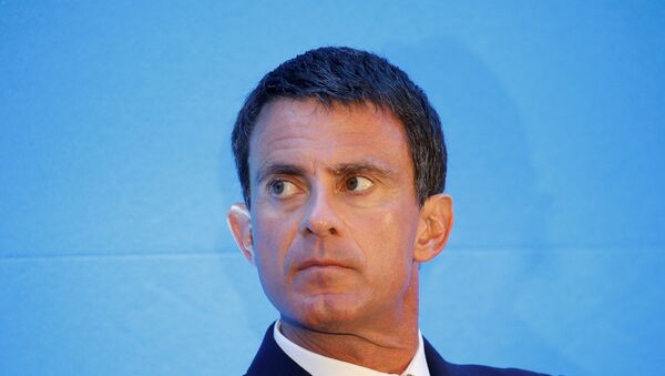 Primer ministro francés Manuel Valls - Sputnik Mundo