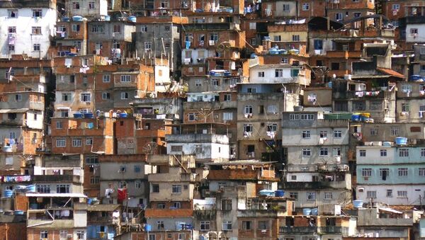 Una favela (imagen referencial) - Sputnik Mundo