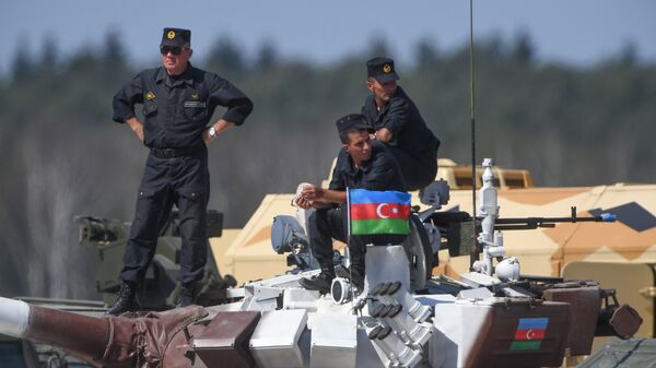Militares de Azerbaiyán - Sputnik Mundo