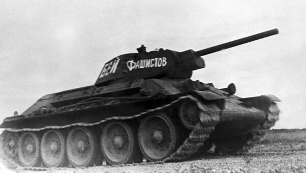 Tanque soviético T-34 - Sputnik Mundo
