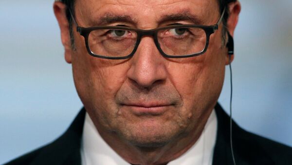 Francois Hollande, presidente de Francia - Sputnik Mundo