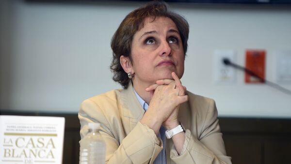 Carmen Aristegui, periodista mexicana - Sputnik Mundo