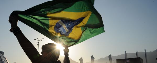 La bandera de Brasil La bandera de Brasil - Sputnik Mundo