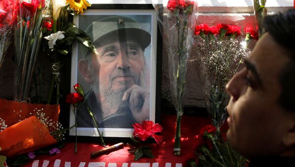 Chile se despide de Fidel Castro - Sputnik Mundo