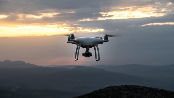 Un dron (imagen ilustrativa) - Sputnik Mundo