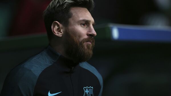 Lionel Messi, futbolista argentino (archivo) - Sputnik Mundo