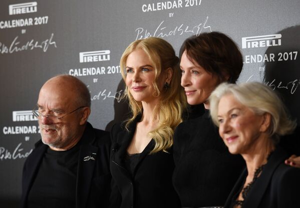 Peter Lindbergh, Uma Thurman, Nicole Kidman y Helen Mirren - Sputnik Mundo