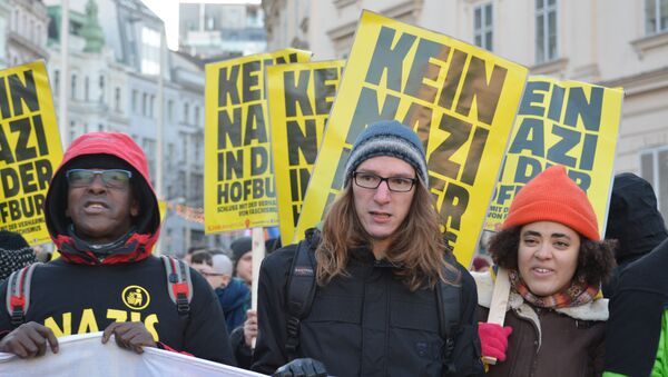 Anti-Hofer Demo in Wien am 3. Dezember - Sputnik Mundo