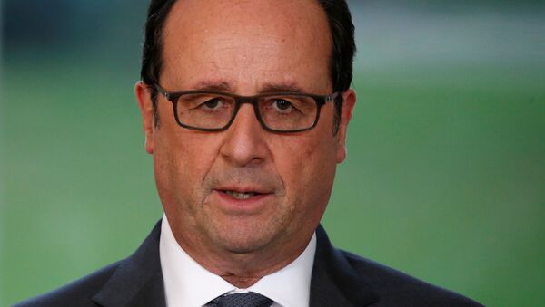 François Hollande, presidente de Francia - Sputnik Mundo