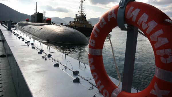 Submarino nuclear estratégico del proyecto Boréi (archivo) - Sputnik Mundo