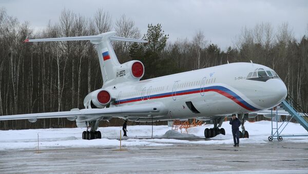 Avión ruso Tu-154 - Sputnik Mundo