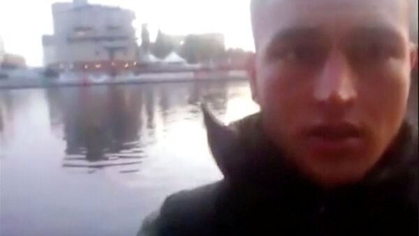 Anis Amri, sospechoso de perpetrar el ataque terrorista en Berlín - Sputnik Mundo