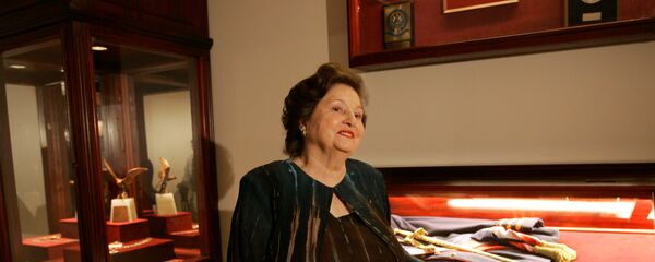 Lucía Hiriart, viuda del dictador chileno Augusto Pinochet (archivo) Lucía Hiriart, viuda del dictador chileno Augusto Pinochet (archivo) - Sputnik Mundo