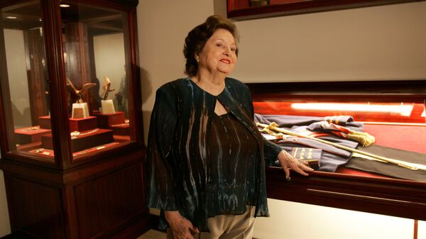 Lucia Hiriart, widow of Chile's late dictator Gen. Augusto Pinochet - Sputnik Mundo