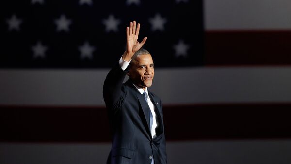 Barack Obama, presidente saliente de EEUU - Sputnik Mundo