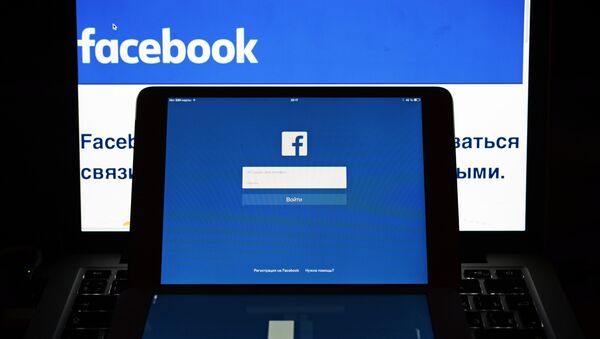 Социальная сеть Фейсбук - Sputnik Mundo