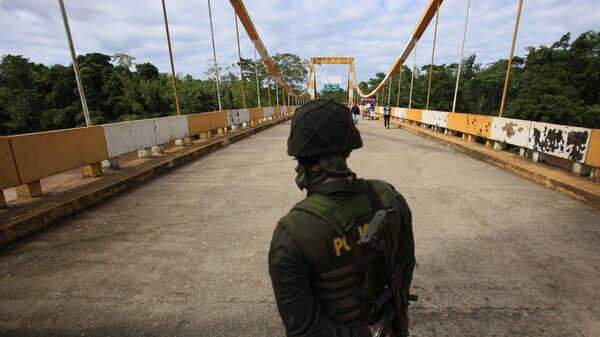 Frontera entre Colombia e Ecuador (archivo) - Sputnik Mundo