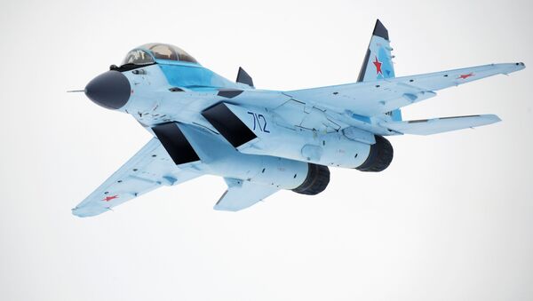 La presentación oficial del nuevo caza ruso MiG-35 - Sputnik Mundo