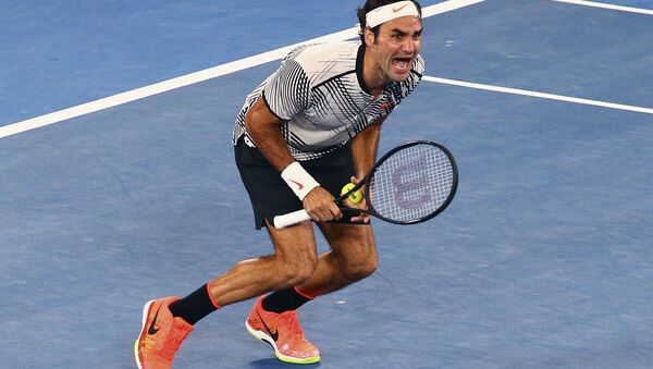 Roger Federer vence a Rafael Nadal en el Abierto de Australia, 29 de enero de 2017 - Sputnik Mundo