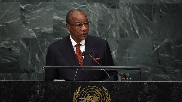 Presidente de Guinea, Alpha Condé - Sputnik Mundo