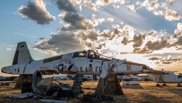 El mayor 'cementerio' de aviones militares - Sputnik Mundo