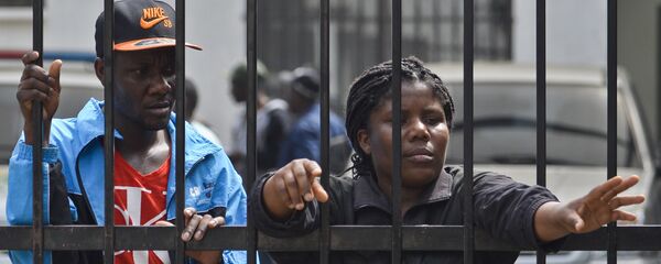 Los migrantes haitianos (archivo) Los migrantes haitianos (archivo) - Sputnik Mundo