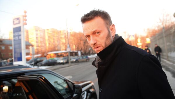 Alexéi Navalni, opositor ruso  - Sputnik Mundo