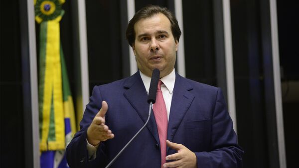 Rodrigo Maia, presidente de la Cámara de Diputados de Brasil - Sputnik Mundo