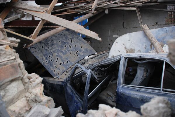 Las devastadoras consecuencias de los ataques ucranianos contra Donetsk - Sputnik Mundo