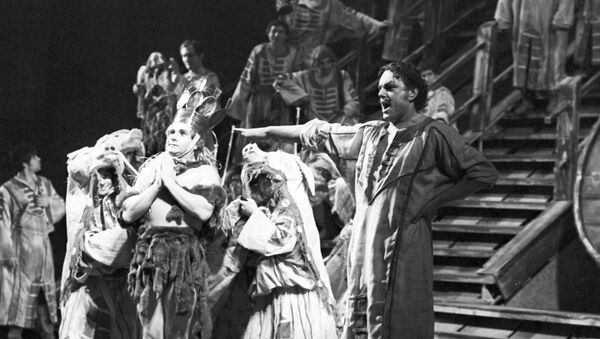 Ópera Pedro el Grande en el Teatro de ópera y ballet de Leningrado (actualmente, Teatro Mariínski) - Sputnik Mundo