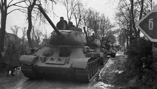 Tanques del Ejército Rojo, 1944 - Sputnik Mundo
