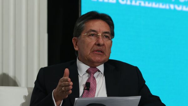 Néstor Humberto Martínez, fiscal General de Colombia - Sputnik Mundo