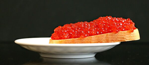 Bocadillo con caviar Bocadillo con caviar - Sputnik Mundo