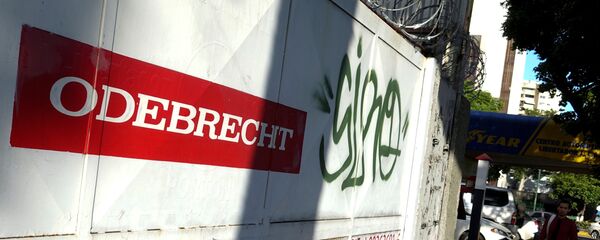 Logo de Odebrecht Logo de Odebrecht - Sputnik Mundo