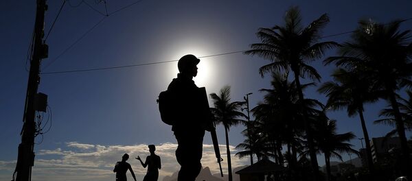 La policía brasileña La policía brasileña - Sputnik Mundo