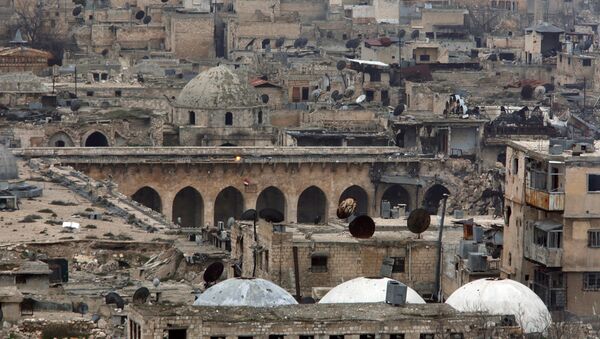 La Mezquita de los Omeyas, Alepo, Siria - Sputnik Mundo