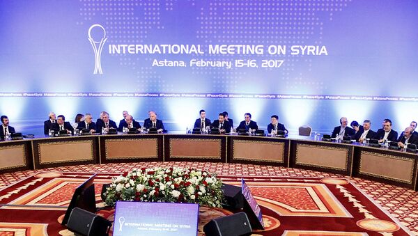 Consultas siria en Astaná (archio) - Sputnik Mundo