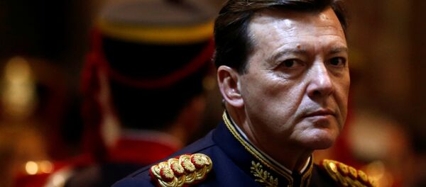 César Milani, exjefe argentino del Ejército (archivo) César Milani, exjefe argentino del Ejército (archivo) - Sputnik Mundo