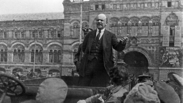 Vladímir Lenin, principal dirigente de la Revolución de Octubre de 1917 - Sputnik Mundo