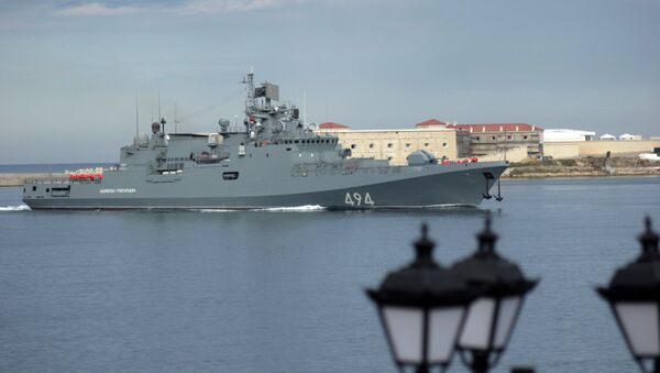 La fragata rusa Almirante Grigoróvich - Sputnik Mundo