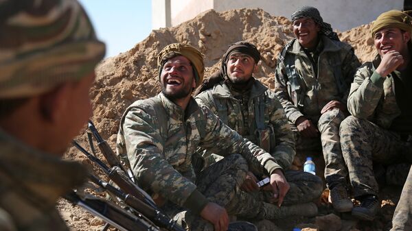 Las Fuerzas Democráticas Sirias (FDS), foto de archivo - Sputnik Mundo