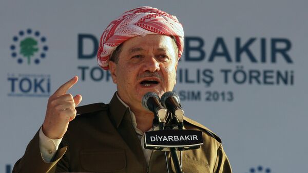 Masud Barzani, el presidente del Kurdistán iraquí - Sputnik Mundo