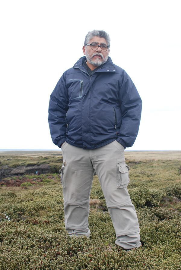El excombatiente de la Guerra de Malvinas Armando González El excombatiente de la Guerra de Malvinas Armando González - Sputnik Mundo