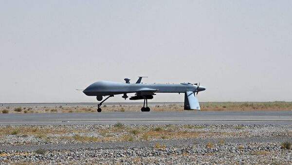Dron US Predator (archivo) - Sputnik Mundo