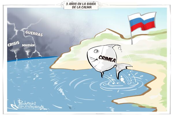 Crimea, tres años en la bahía de la calma Crimea, tres años en la bahía de la calma - Sputnik Mundo